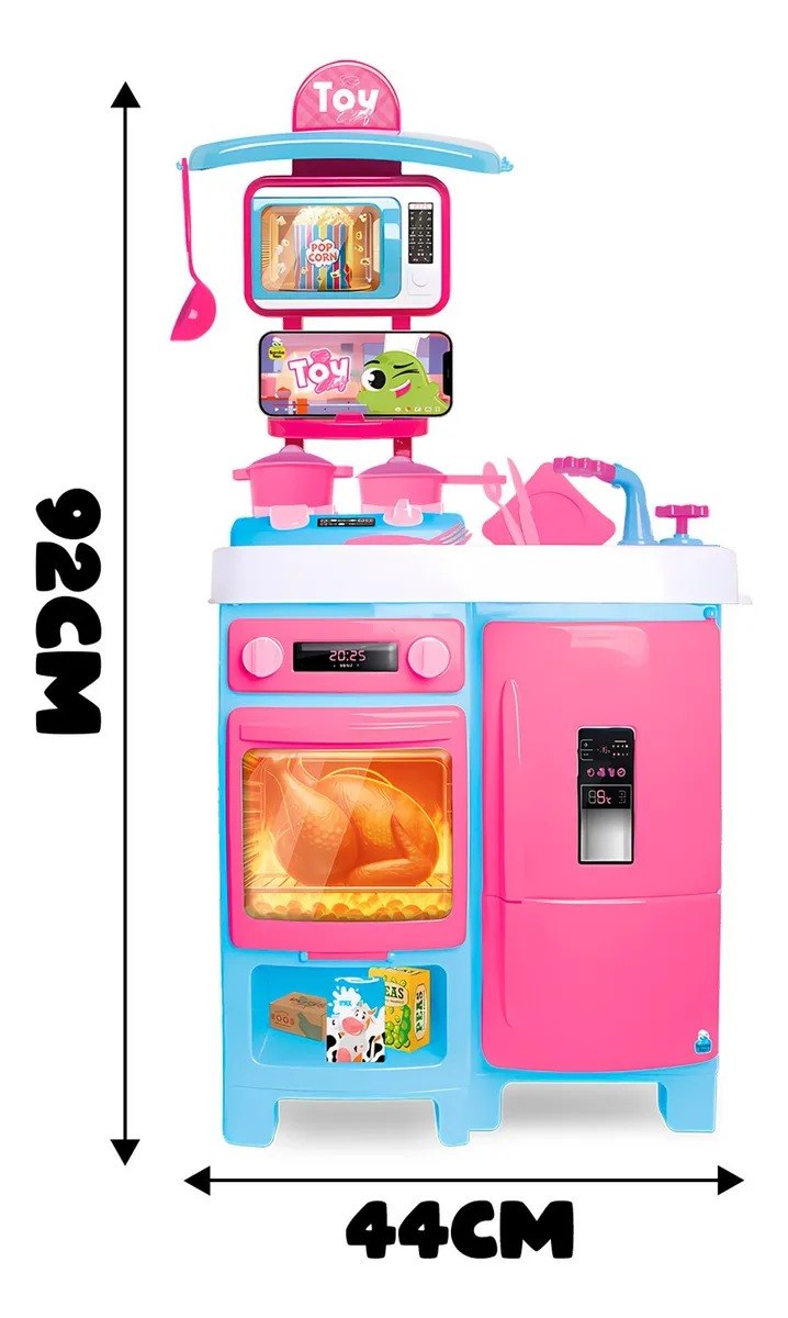 COZINHA TOY CHEF BANCADA COMPLETA